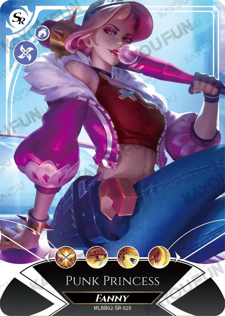 Kartu Kayou Mobile Legends: Bang Bang - Fanny (SR)