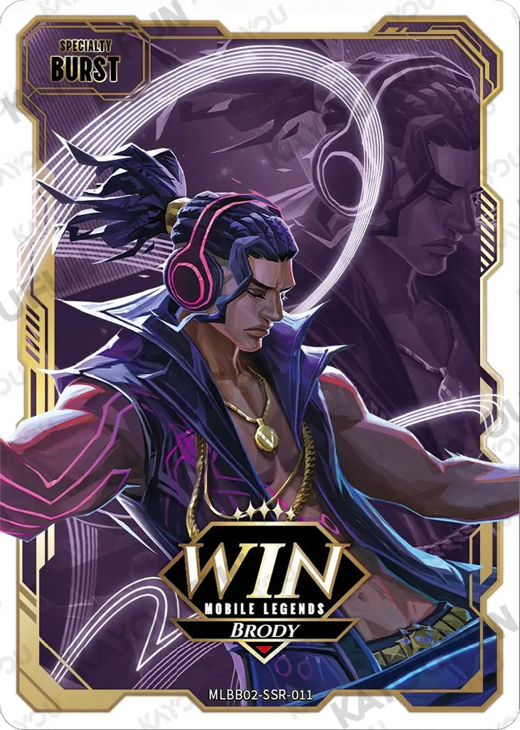 Kartu Kayou Mobile Legends: Bang Bang - Brody (SSR)
