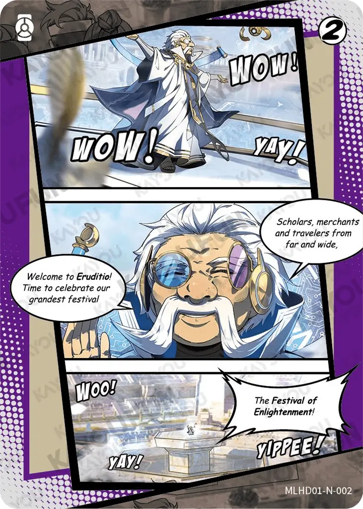 Kartu Kayou Mobile Legends: Bang Bang - Comic (N)