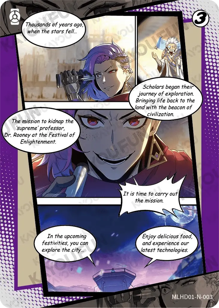 Kartu Kayou Mobile Legends: Bang Bang - Comic (N)