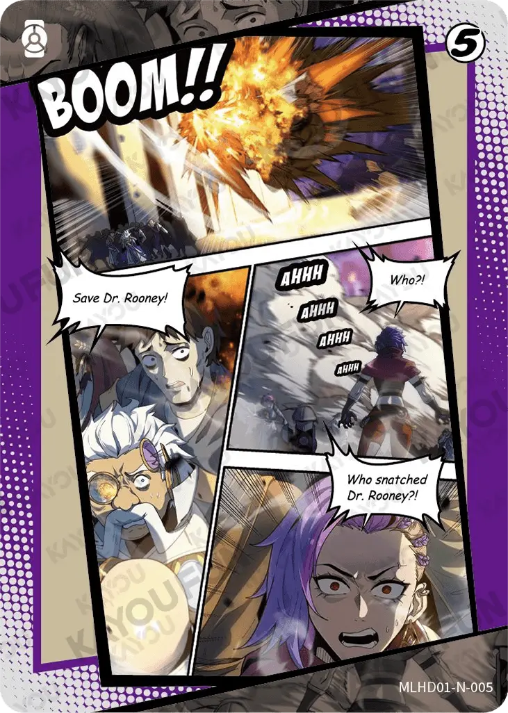Kartu Kayou Mobile Legends: Bang Bang - Comic (N)