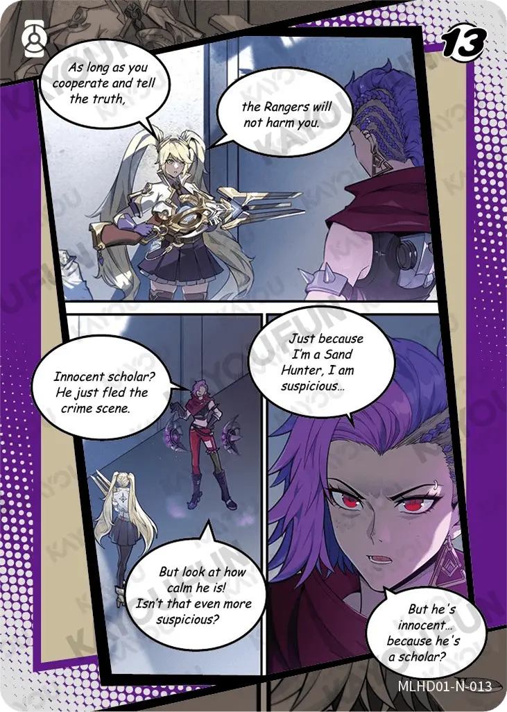Kartu Kayou Mobile Legends: Bang Bang - Comic (N)
