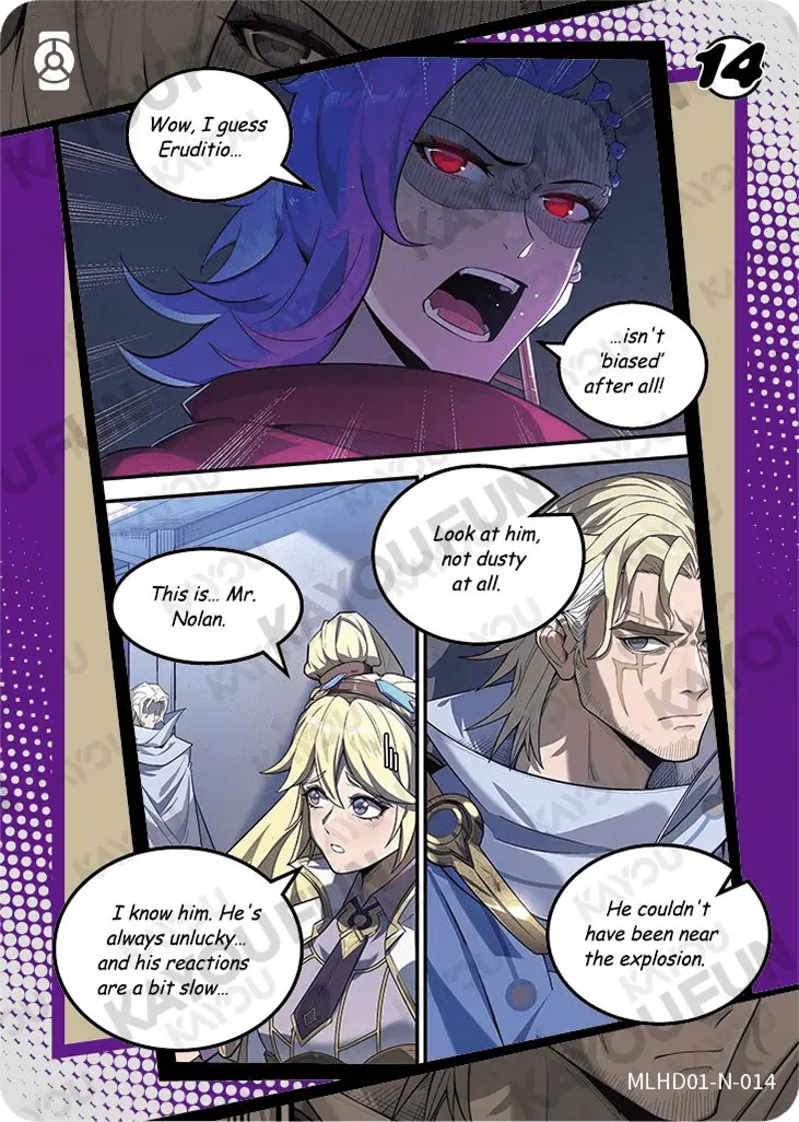 Kartu Kayou Mobile Legends: Bang Bang - Comic (N)