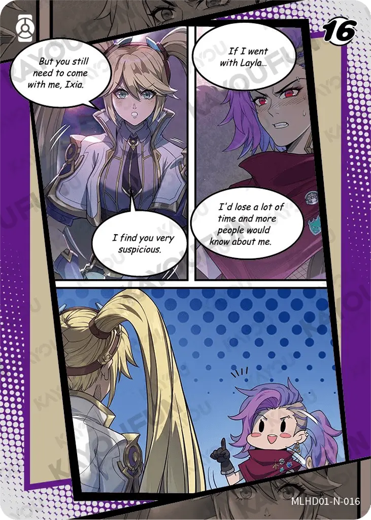 Kartu Kayou Mobile Legends: Bang Bang - Comic (N)
