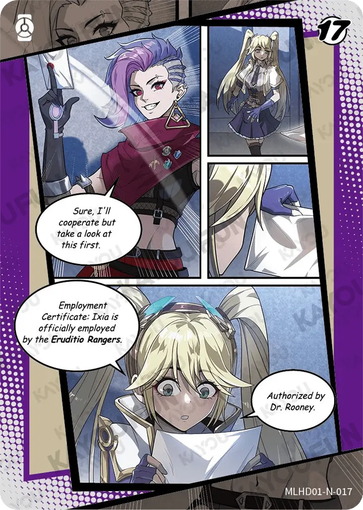 Kartu Kayou Mobile Legends: Bang Bang - Comic (N)