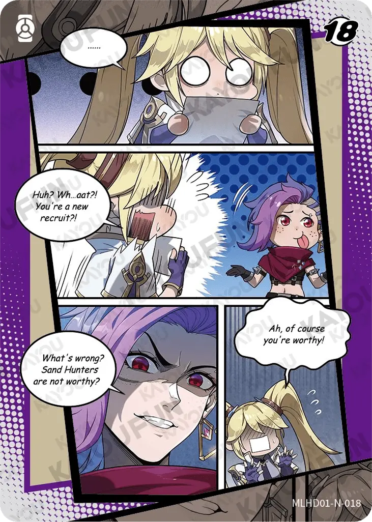 Kartu Kayou Mobile Legends: Bang Bang - Comic (N)