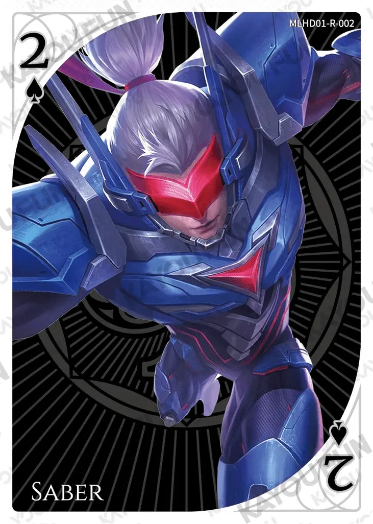 Kartu Kayou Mobile Legends: Bang Bang - Saber (R)