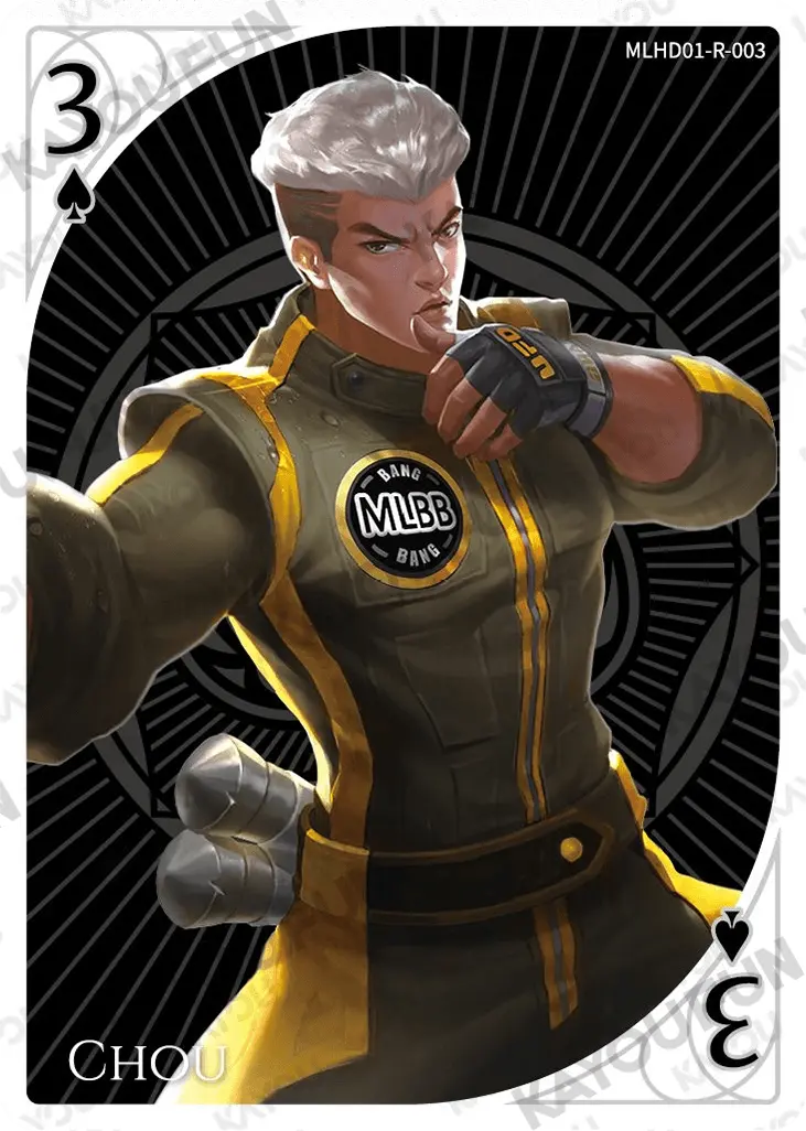 Kartu Kayou Mobile Legends: Bang Bang - Chou (R)