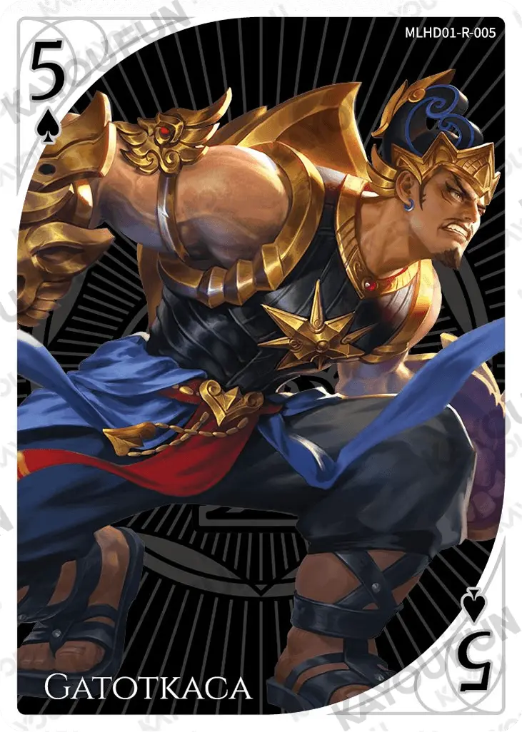 Kartu Kayou Mobile Legends: Bang Bang - Gatotkaca (R)