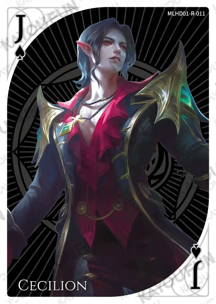Kartu Kayou Mobile Legends: Bang Bang - Cecilion (R)