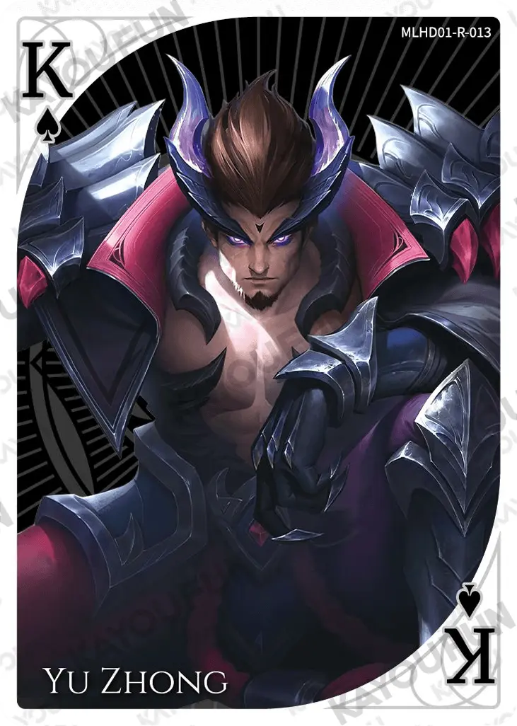 Kartu Kayou Mobile Legends: Bang Bang - Yu Zhong (R)