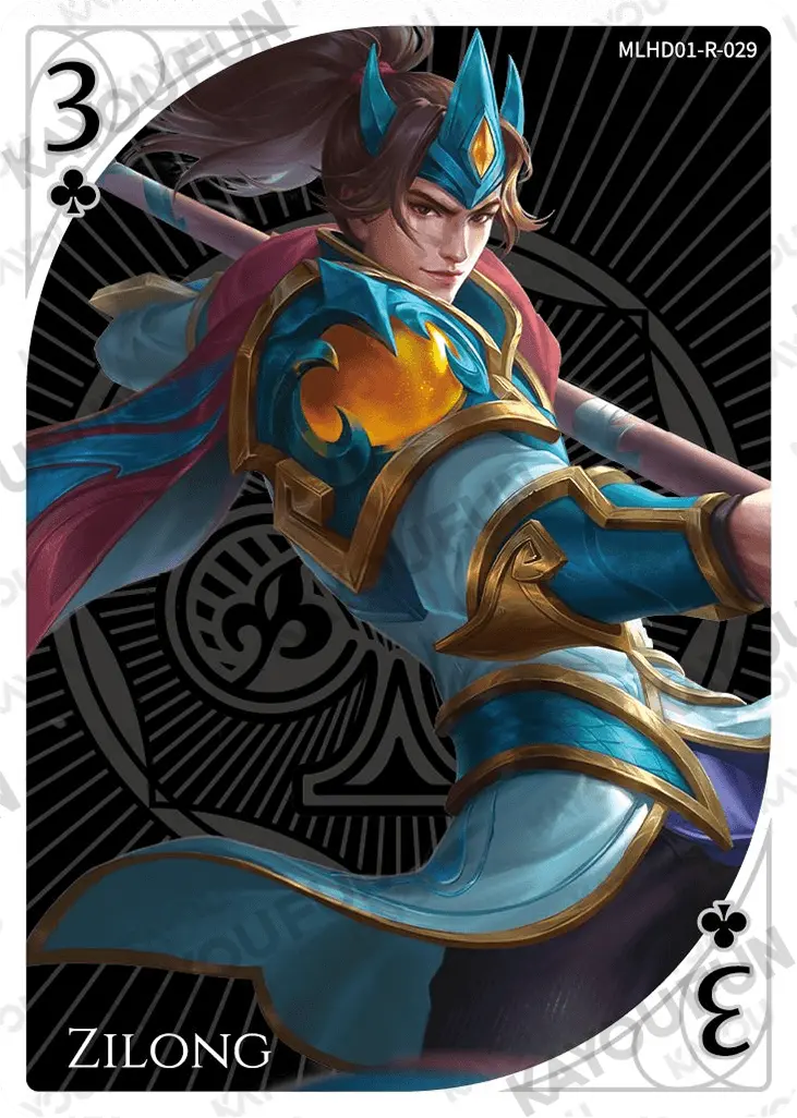 Kartu Kayou Mobile Legends: Bang Bang - Zilong (R)