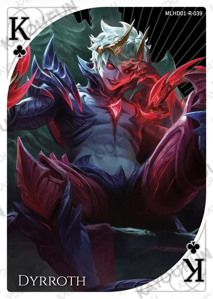 Kartu Kayou Mobile Legends: Bang Bang - Dyrroth (R)