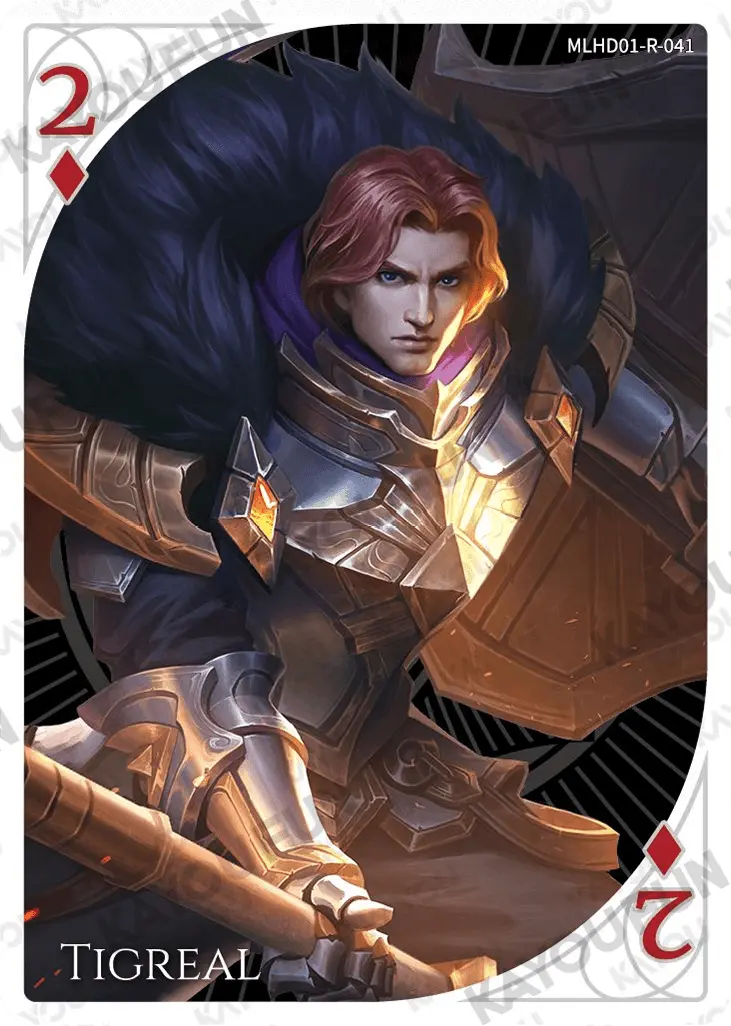 Kartu Kayou Mobile Legends: Bang Bang - Tigreal (R)