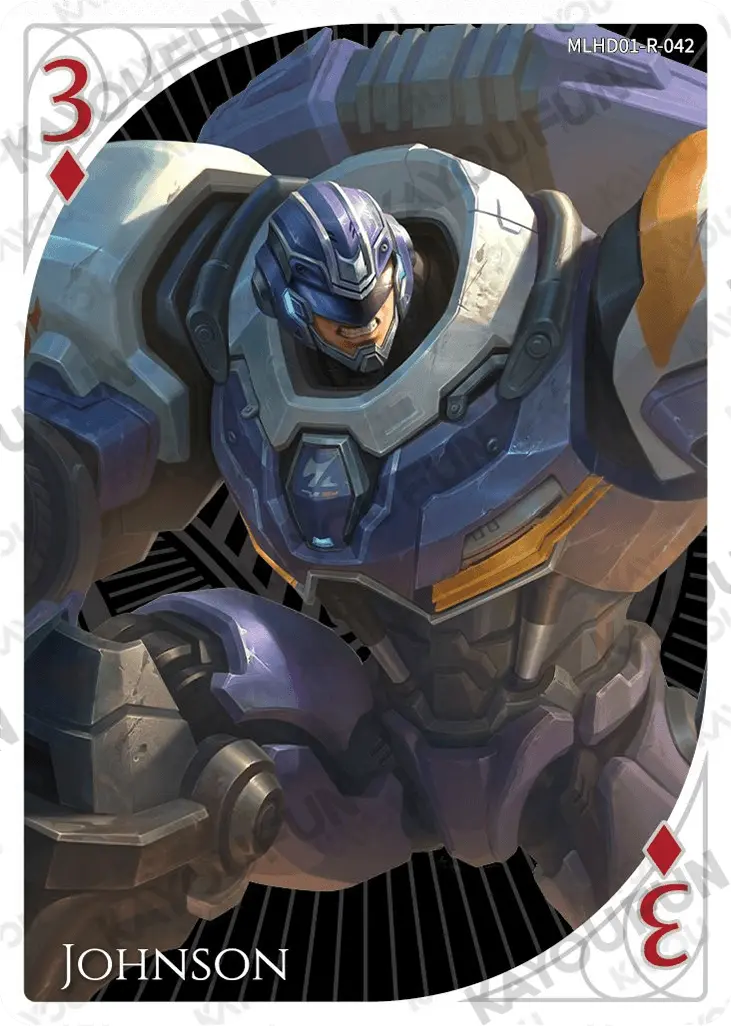 Kartu Kayou Mobile Legends: Bang Bang - Johnson (R)
