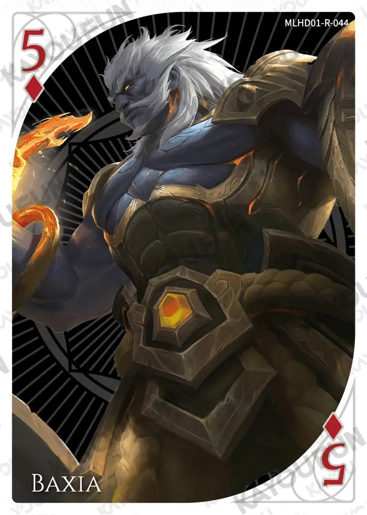 Kartu Kayou Mobile Legends: Bang Bang - Baxia (R)