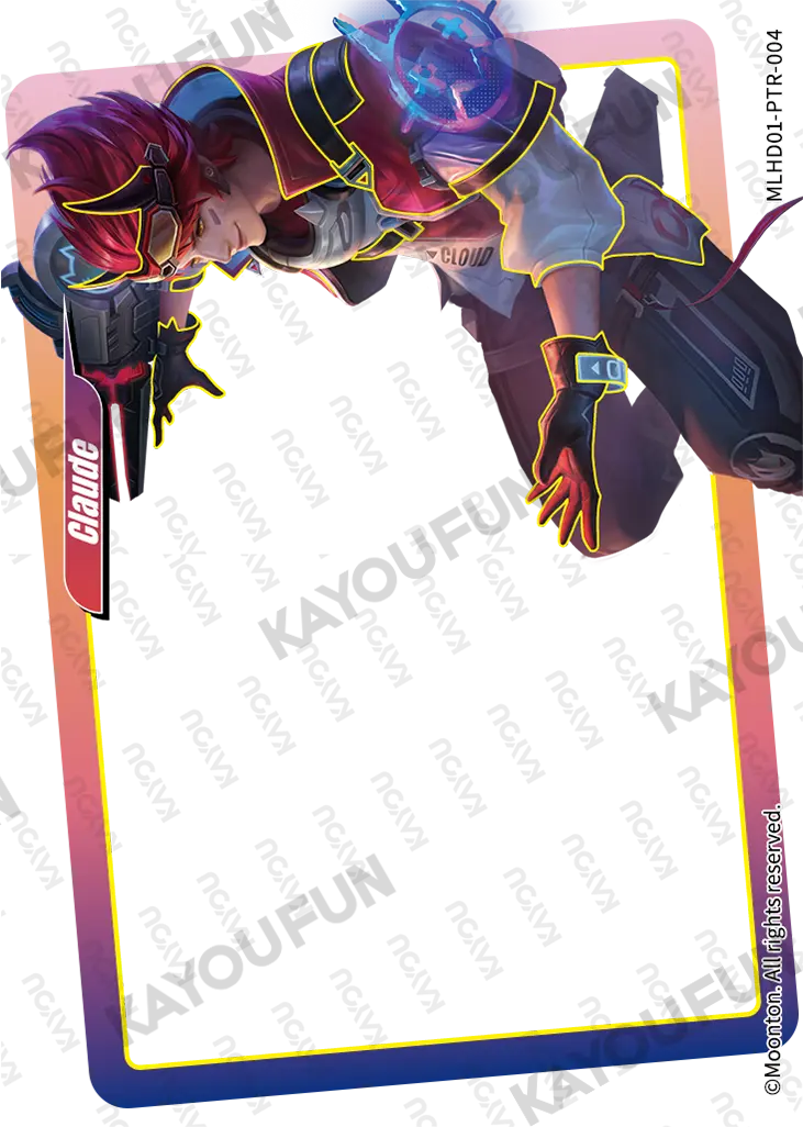 Kartu Kayou Mobile Legends: Bang Bang - Claude (PTR)