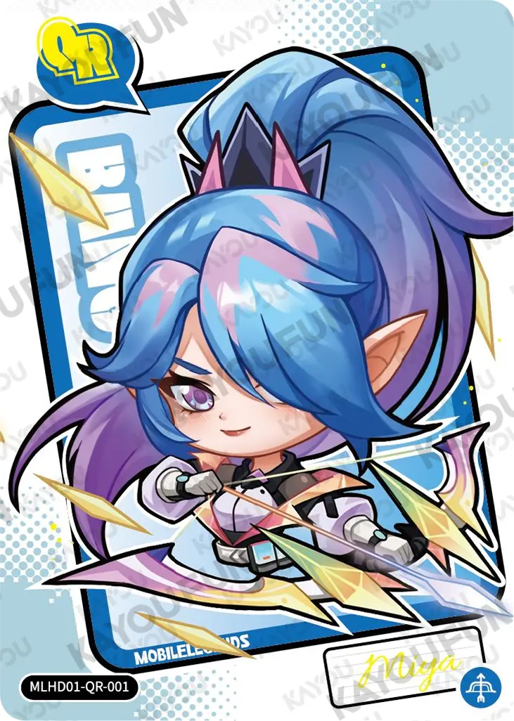 Kartu Kayou Mobile Legends: Bang Bang - Miya (QR)