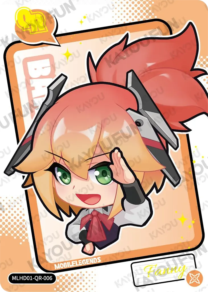 Kartu Kayou Mobile Legends: Bang Bang - Fanny (QR)