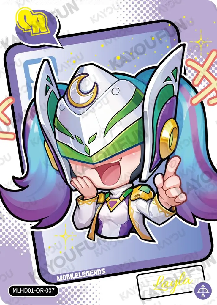 Kartu Kayou Mobile Legends: Bang Bang - Layla (QR)