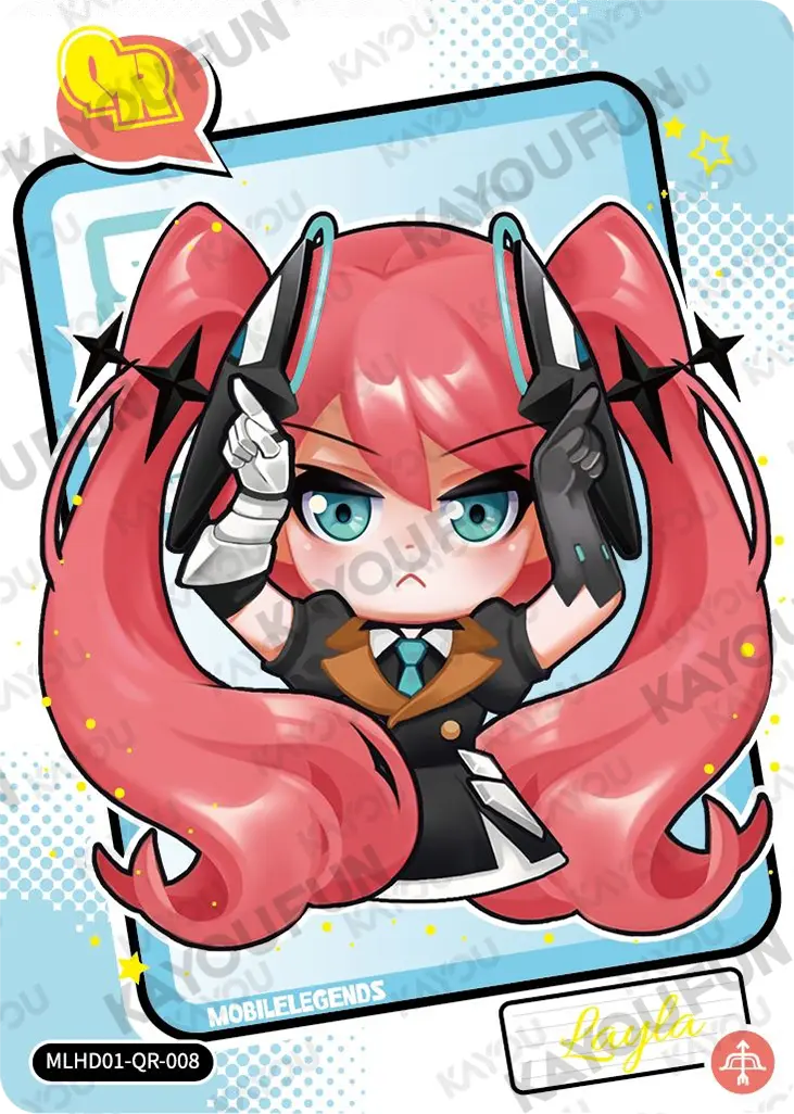 Kartu Kayou Mobile Legends: Bang Bang - Layla (QR)