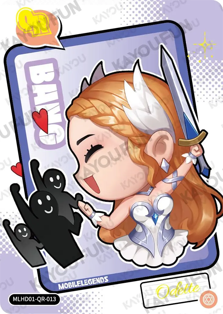 Kartu Kayou Mobile Legends: Bang Bang - Odette (QR)