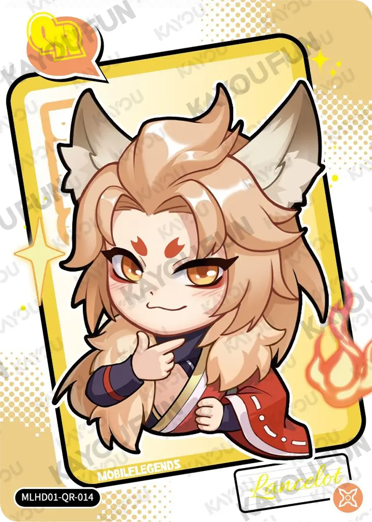 Kartu Kayou Mobile Legends: Bang Bang - Lasncelot (QR)
