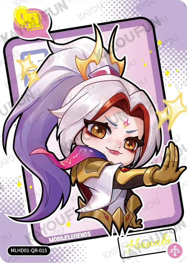 Kartu Kayou Mobile Legends: Bang Bang - Hanabi (QR)
