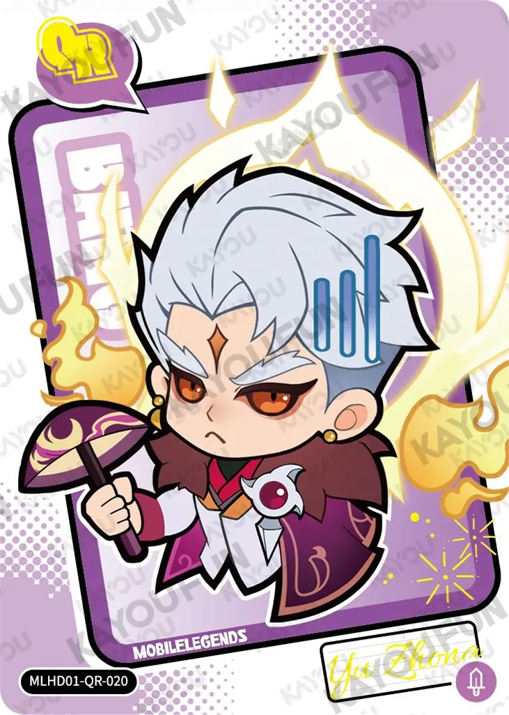 Kartu Kayou Mobile Legends: Bang Bang - Yu Zhong (QR)