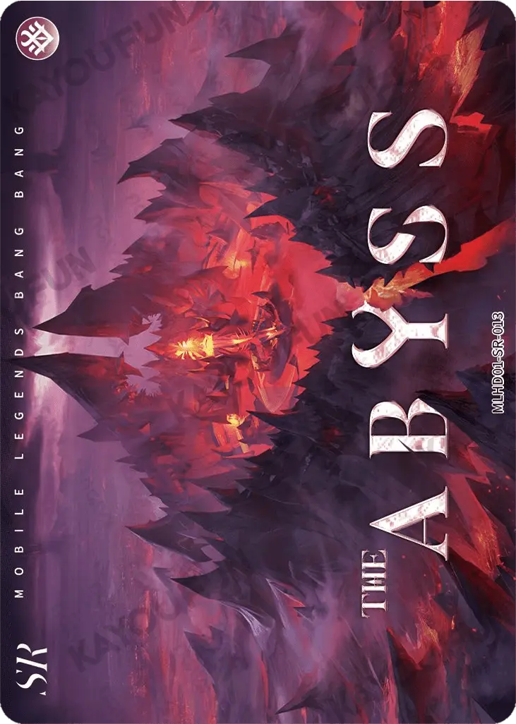 Kartu Kayou Mobile Legends: Bang Bang - The Abyss (SR)