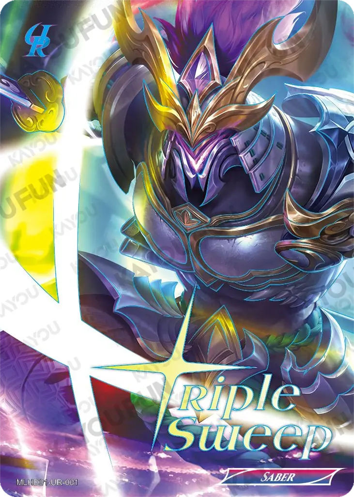 Kartu Kayou Mobile Legends: Bang Bang - Saber (UR)