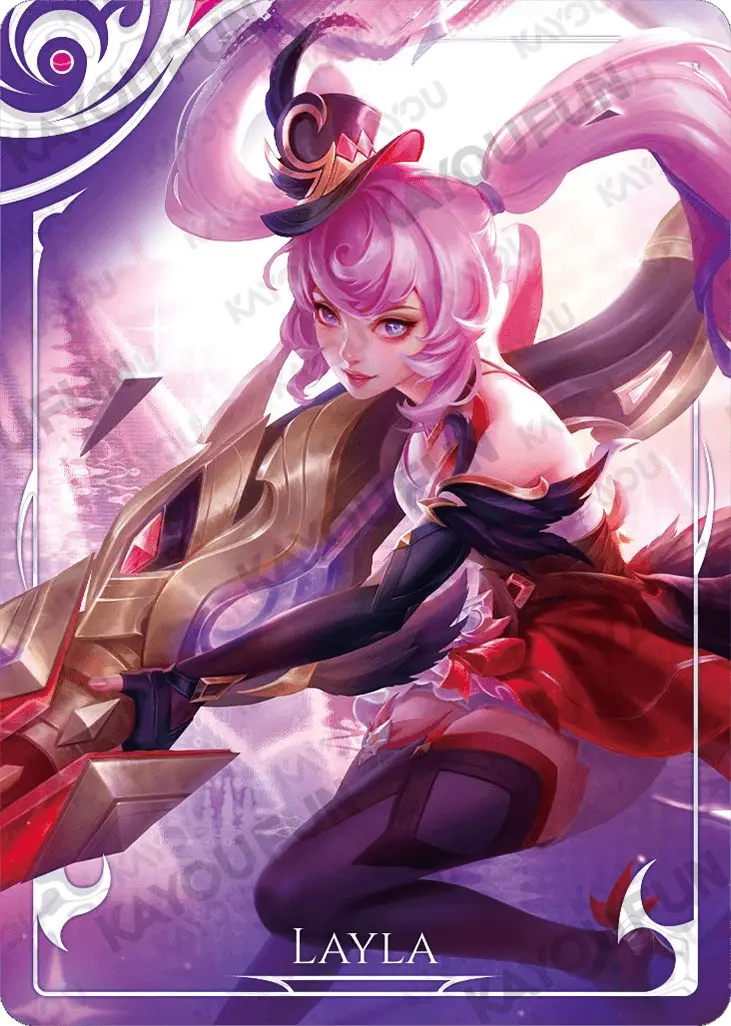 Kartu Kayou Mobile Legends: Bang Bang - Layla (AR)