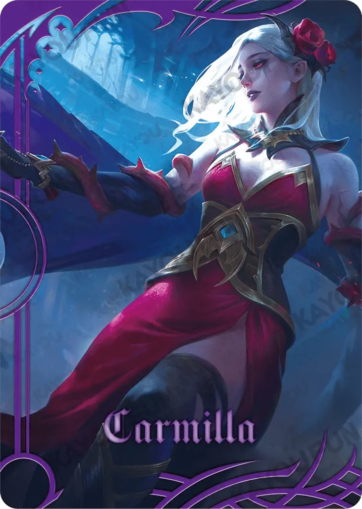 Kartu Kayou Mobile Legends: Bang Bang - Carmilla (AR)