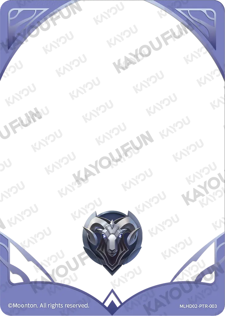 Kartu Kayou Mobile Legends: Bang Bang - Rank Elite (PTR)