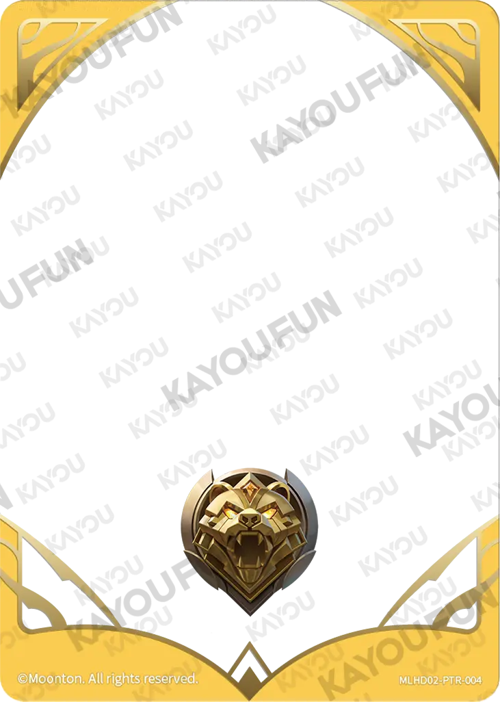 Kartu Kayou Mobile Legends: Bang Bang - Rank Master (PTR)