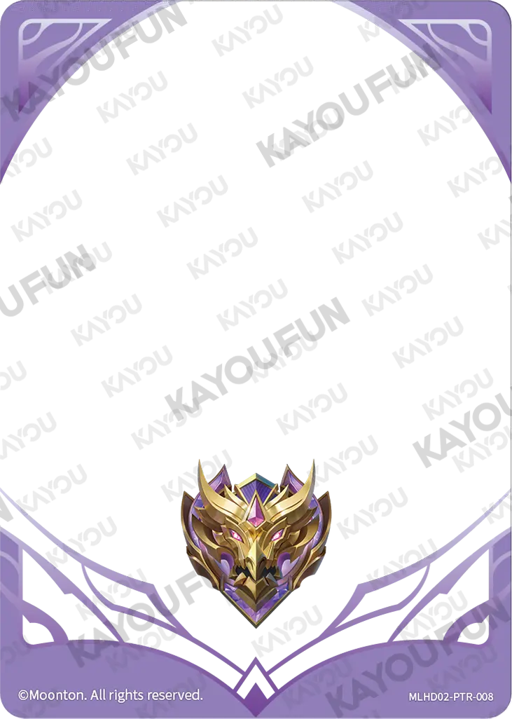 Kartu Kayou Mobile Legends: Bang Bang - Rank Mythic (PTR)
