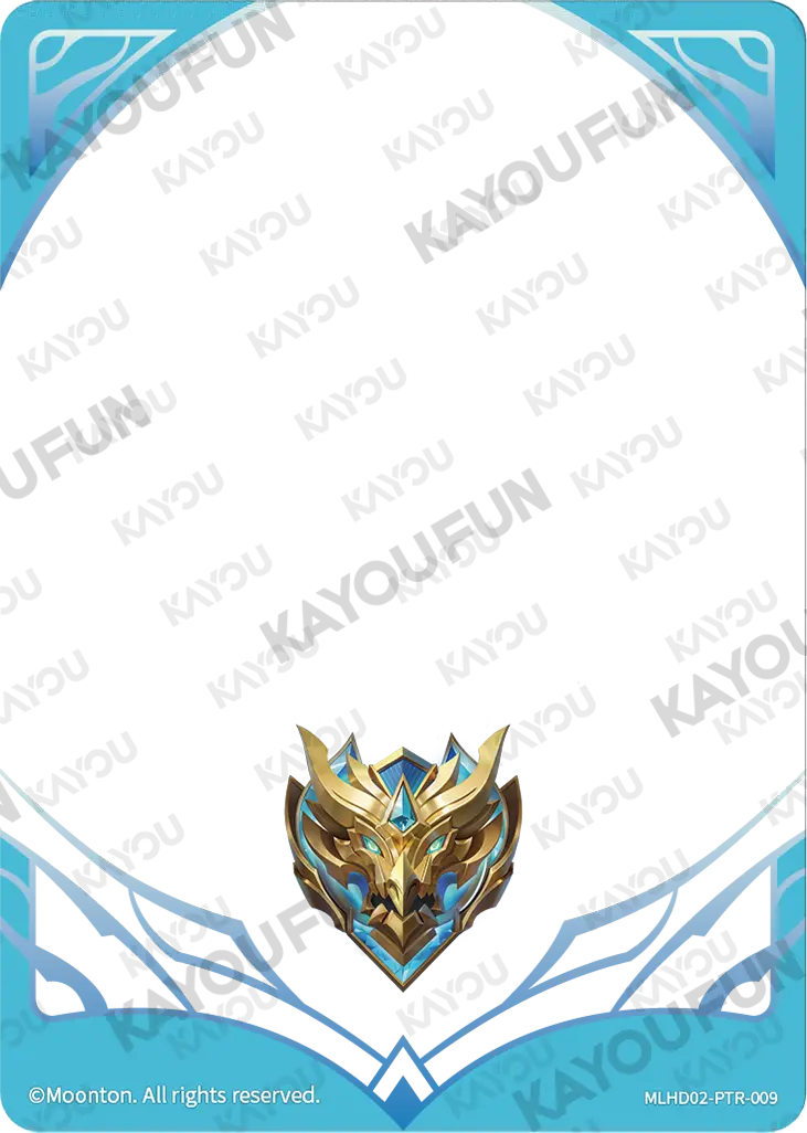 Kartu Kayou Mobile Legends: Bang Bang - Rank Mythical Honor (PTR)