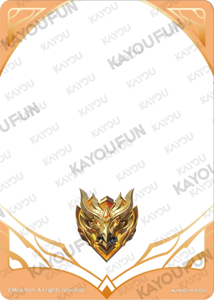 Kartu Kayou Mobile Legends: Bang Bang - Rank Mythical Glory (PTR)