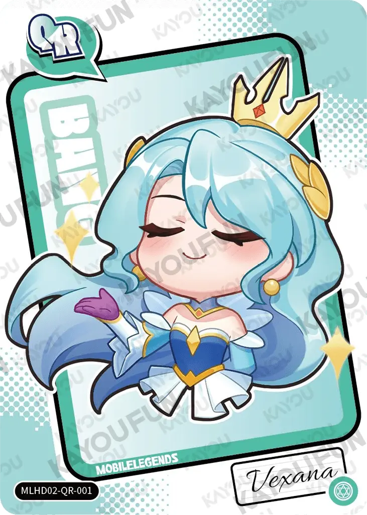 Kartu Kayou Mobile Legends: Bang Bang - Vexana (QR)