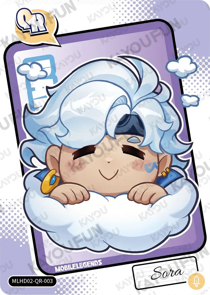 Kartu Kayou Mobile Legends: Bang Bang - Sora (QR)
