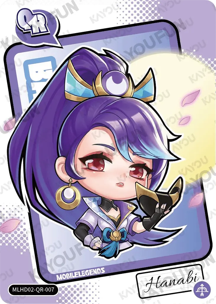 Kartu Kayou Mobile Legends: Bang Bang - Hanabi (QR)