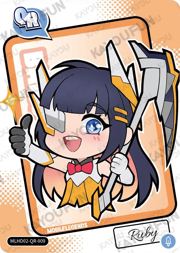 Kartu Kayou Mobile Legends: Bang Bang - Ruby (QR)