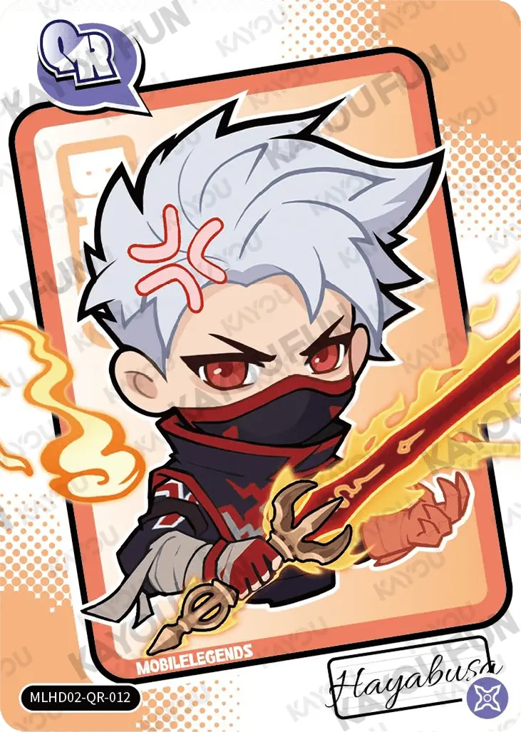 Kartu Kayou Mobile Legends: Bang Bang - Hayabusa (QR)