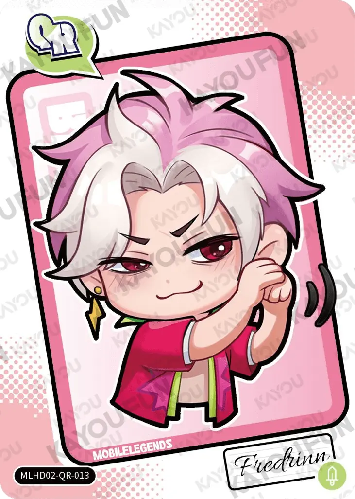 Kartu Kayou Mobile Legends: Bang Bang - Fredrinn (QR)