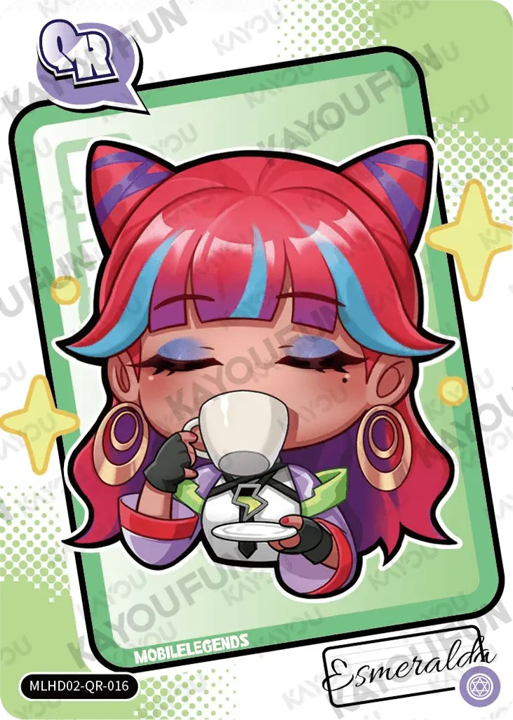 Kartu Kayou Mobile Legends: Bang Bang - Esmeralda (QR)