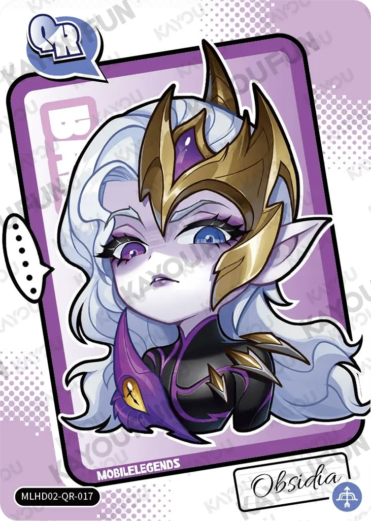 Kartu Kayou Mobile Legends: Bang Bang - Obsidia (QR)