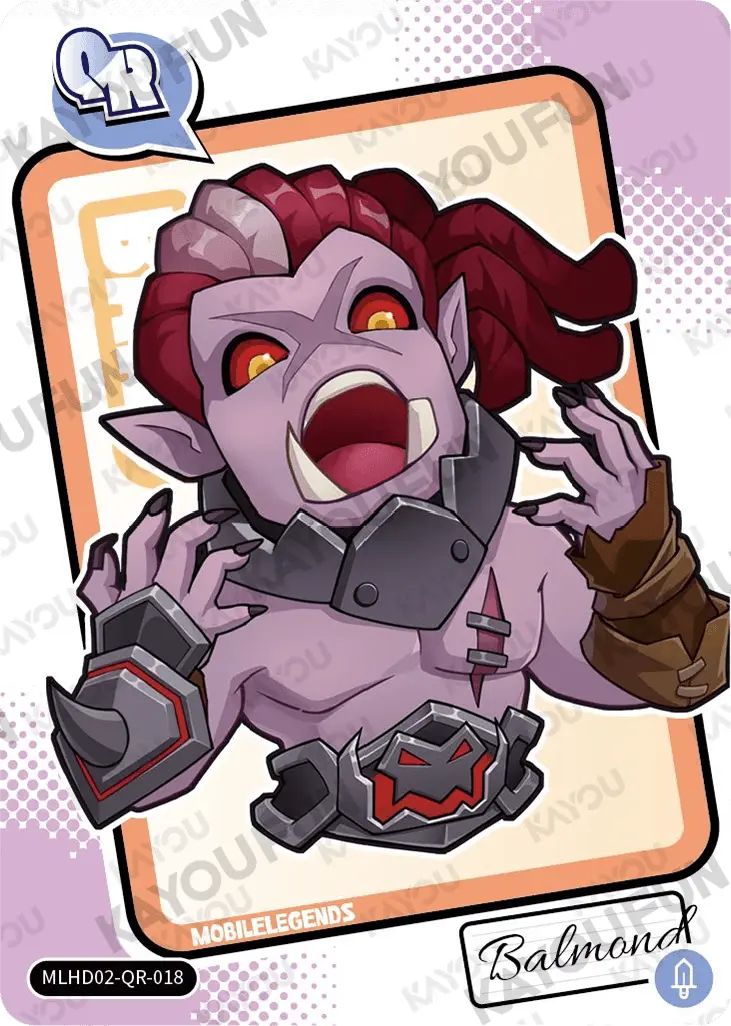 Kartu Kayou Mobile Legends: Bang Bang - Balmond (QR)