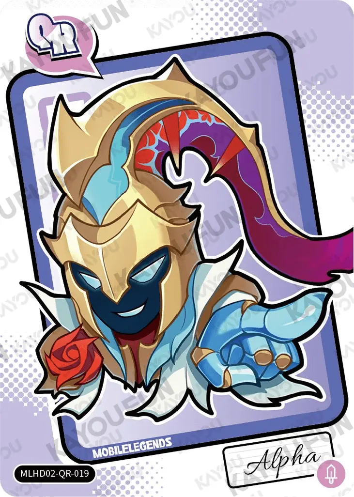 Kartu Kayou Mobile Legends: Bang Bang - Alpha (QR)