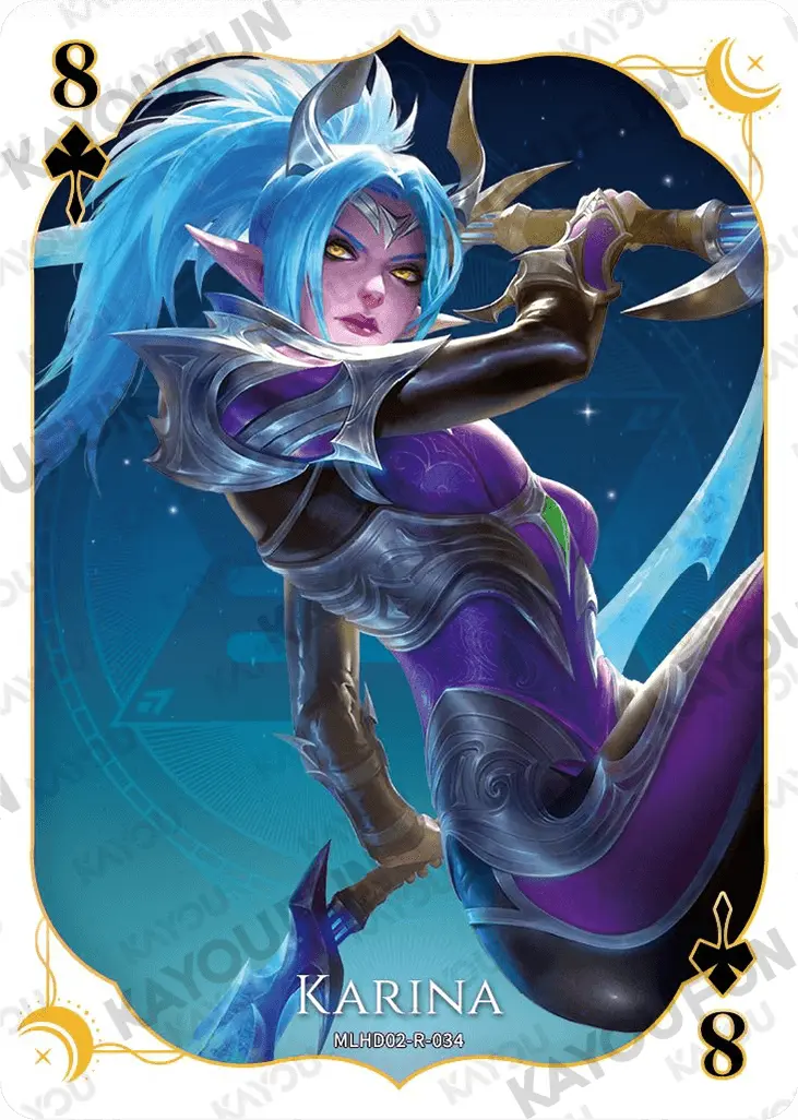 Kartu Kayou Mobile Legends: Bang Bang - Karina (R)