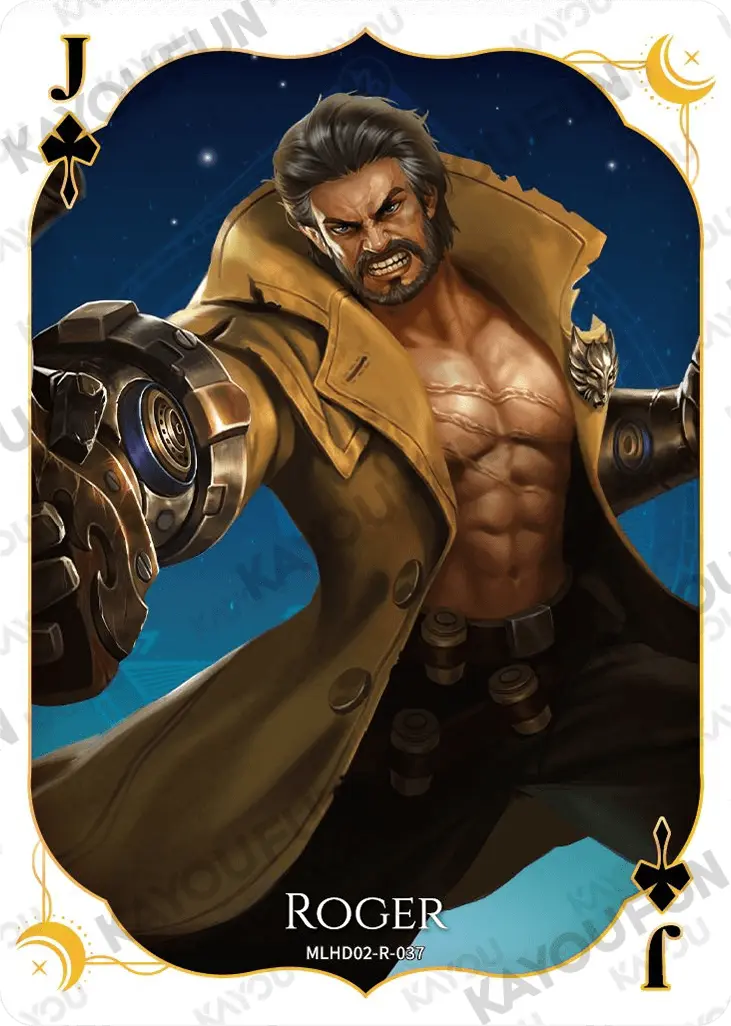 Kartu Kayou Mobile Legends: Bang Bang - Roger (R)
